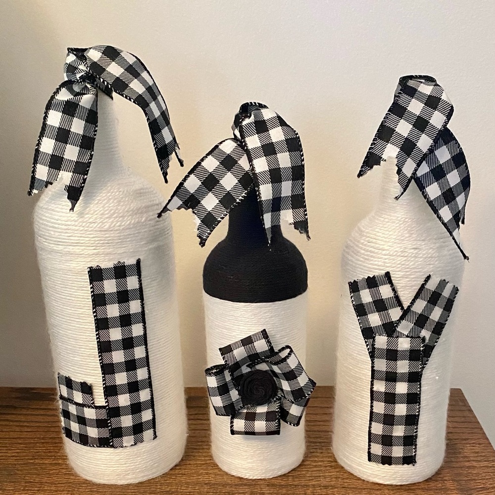 Christmas JOY Decorative Bottles
